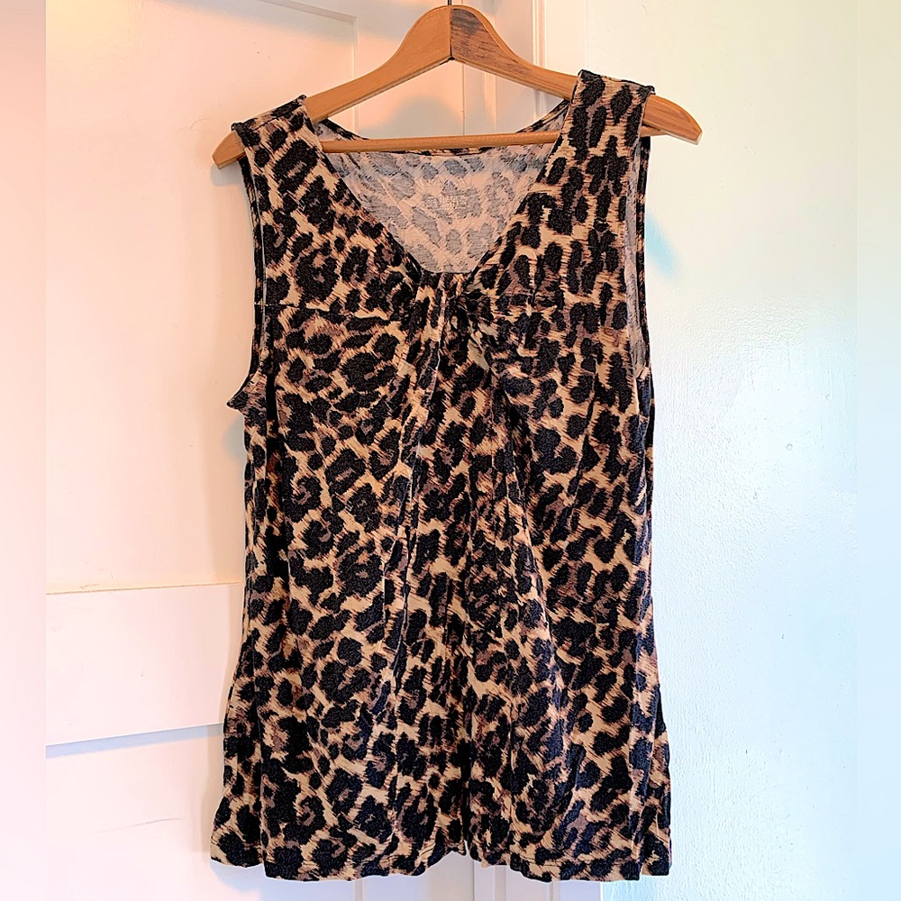 Merona • Leopard Print • V-neck Tank